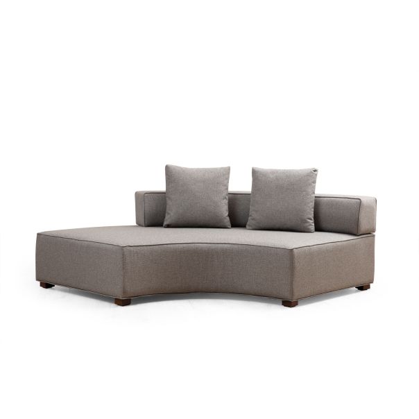 ATELIER DEL SOFA Ugaona garnitura Gondol-1, siva - 560ARE1202
