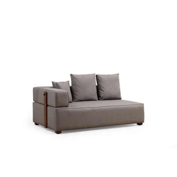 ATELIER DEL SOFA Ugaona garnitura Gondol-1, siva - 560ARE1202