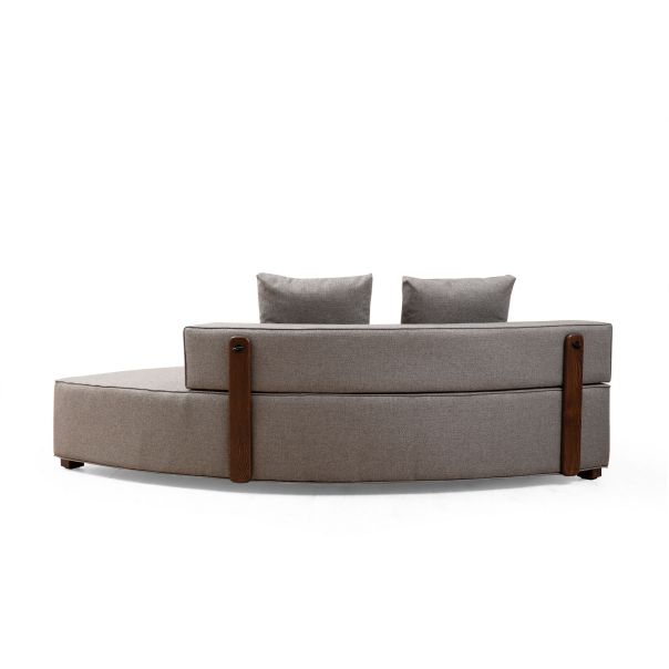 ATELIER DEL SOFA Ugaona sofa Gondol-2, siva - 560ARE1203