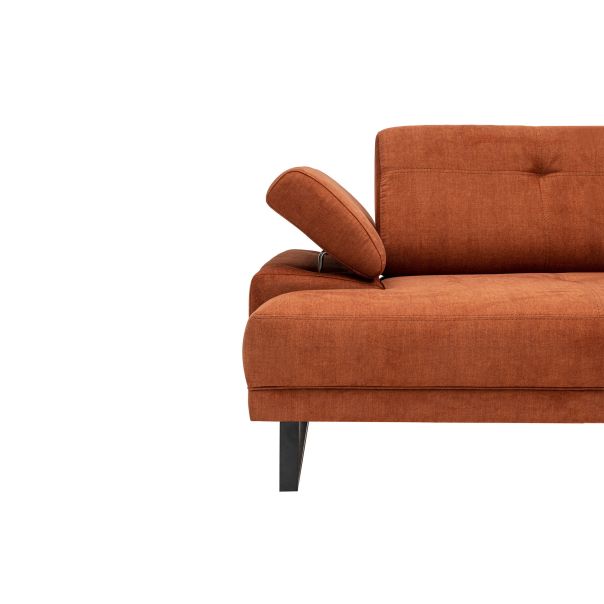 ATELIER DEL SOFA Ugaona garnitura Mustang Small, desna, narandžasta - 560ARE1214