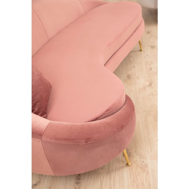 ATELIER DEL SOFA Trosed Eses Left, pink - 560ARE1350