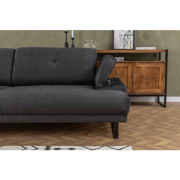ATELIER DEL SOFA Trosed Mustang, antracit - 560ARE1355