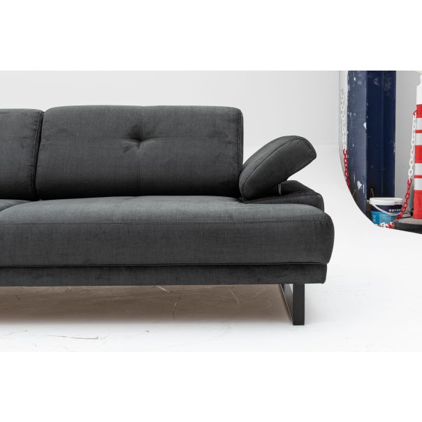 ATELIER DEL SOFA Trosed Mustang, antracit - 560ARE1355