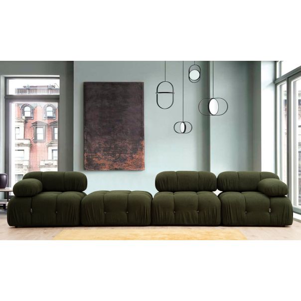 ATELIER DEL SOFA Sofa Bubble L1, zelena - 560ARE1412