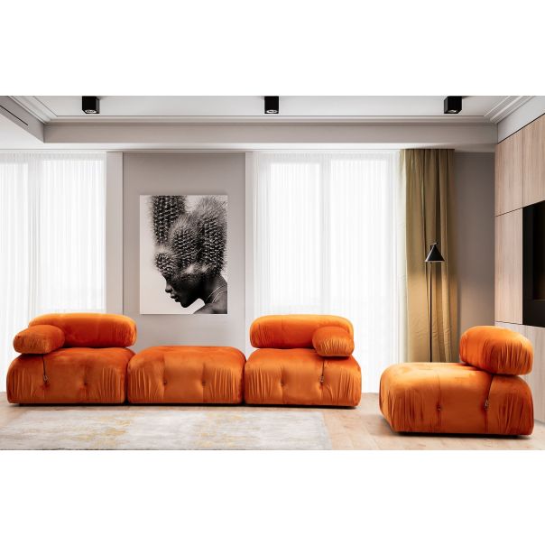 ATELIER DEL SOFA Sofa Bubble L1, narandžasta - 560ARE1424