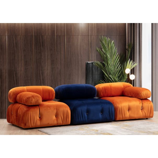 ATELIER DEL SOFA Sofa Bubble L1, narandžasta - 560ARE1424