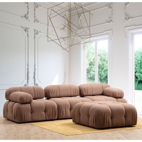ATELIER DEL SOFA Sofa Bubble 1R, braon - 560ARE1442