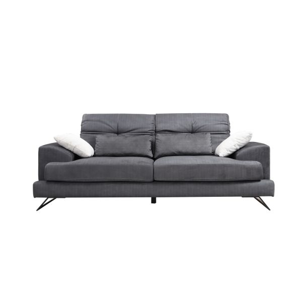 ATELIER DEL SOFA Dvosed Frido, antracit - 560ARE1501
