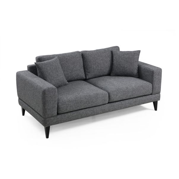 ATELIER DEL SOFA Dvosed Nordic, tamnosiva - 560ARE1504