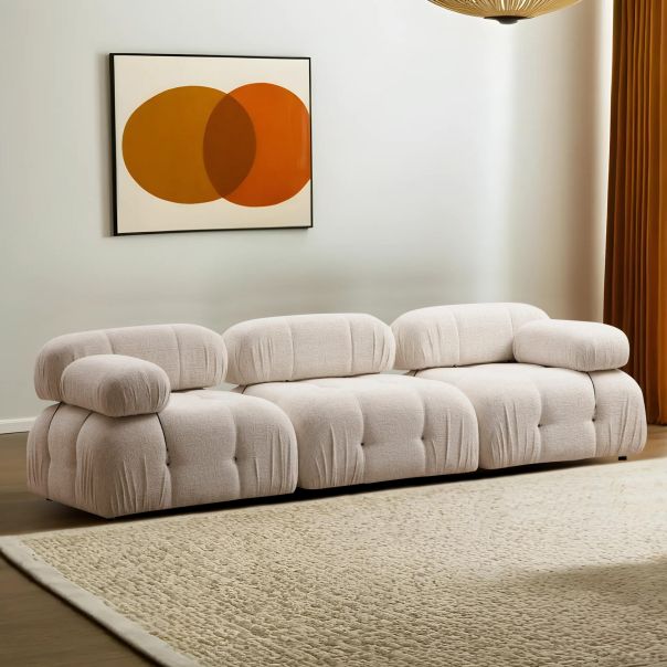 ATELIER DEL SOFA Trosed Bubble, krem - 560ARE1535