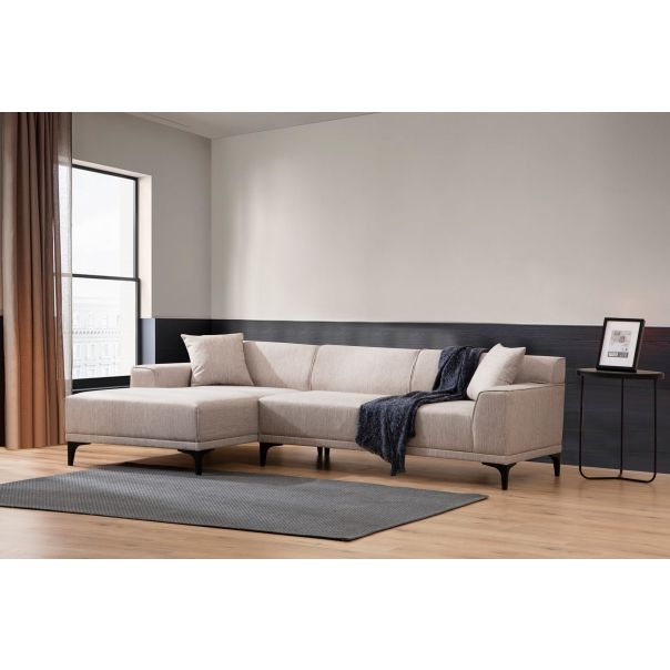 ATELIER DEL SOFA Ugaona garnitura Petra L Corner, bela - 560ARE1604