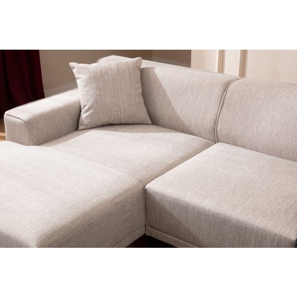 ATELIER DEL SOFA Ugaona garnitura Petra L Corner, bela - 560ARE1604