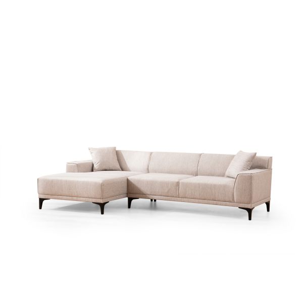 ATELIER DEL SOFA Ugaona garnitura Petra L Corner, bela - 560ARE1604