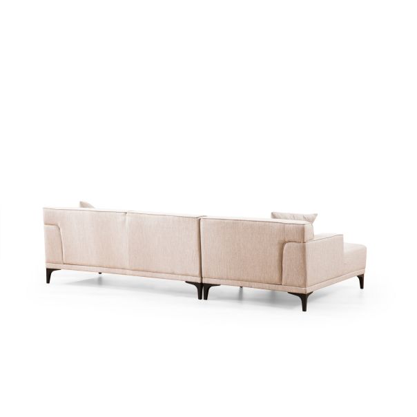 ATELIER DEL SOFA Ugaona garnitura Petra L Corner, bela - 560ARE1604