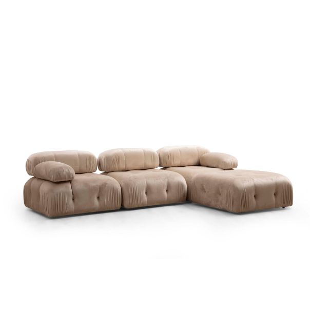 ATELIER DEL SOFA Ugaona garnitura Bubble, krem - 560ARE1611