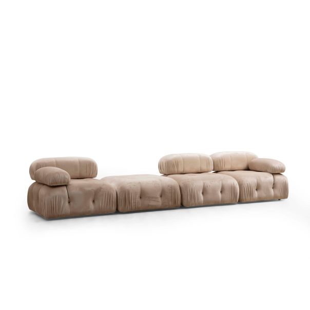 ATELIER DEL SOFA Ugaona garnitura Bubble, krem - 560ARE1611