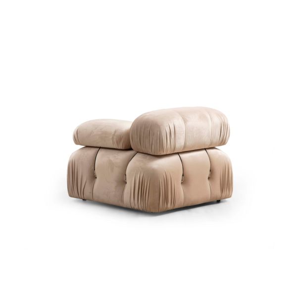 ATELIER DEL SOFA Ugaona garnitura Bubble, krem - 560ARE1611