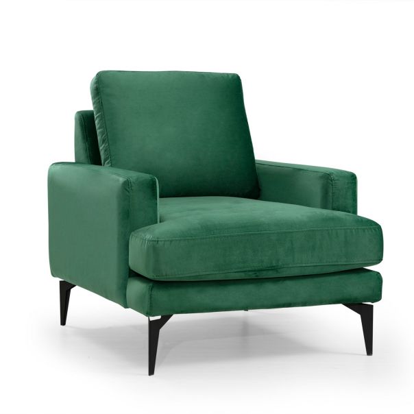 ATELIER DEL SOFA Fotelja Papira Armchair, zelena - 560ARE1709