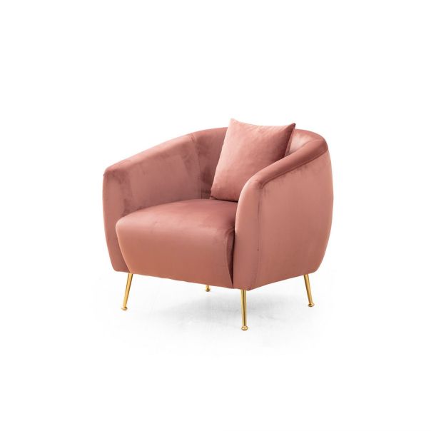 ATELIER DEL SOFA Fotelja Eses, pink - 560ARE1729