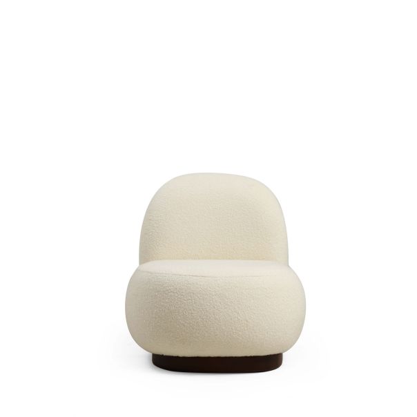 ATELIER DEL SOFA Fotelja Tina, bela - 560ARE1736