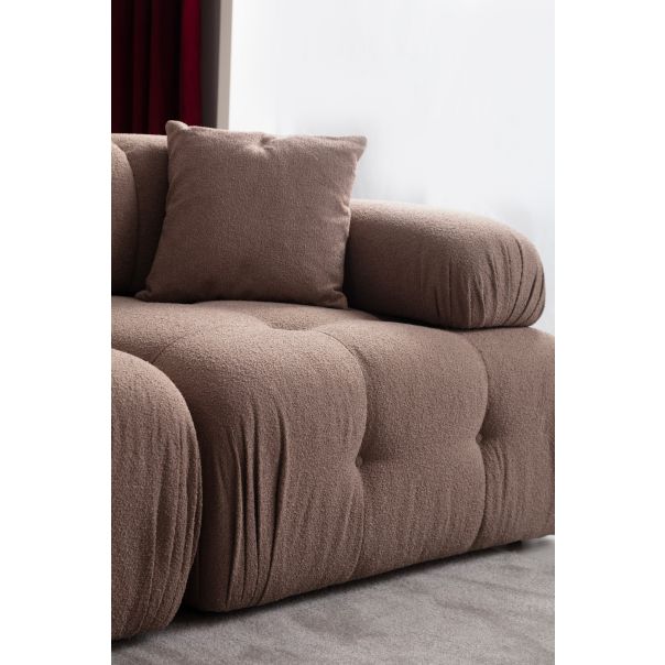 ATELIER DEL SOFA Ugaona garnitura Doblo, kapućino - 560ARE1837