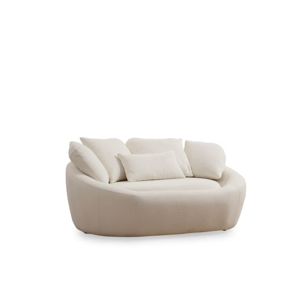 ATELIER DEL SOFA Dvosed Midye Love seat, bež - 560ARE1890