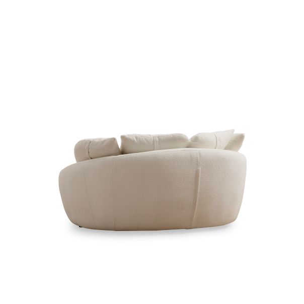 ATELIER DEL SOFA Dvosed Midye Love seat, bež - 560ARE1890