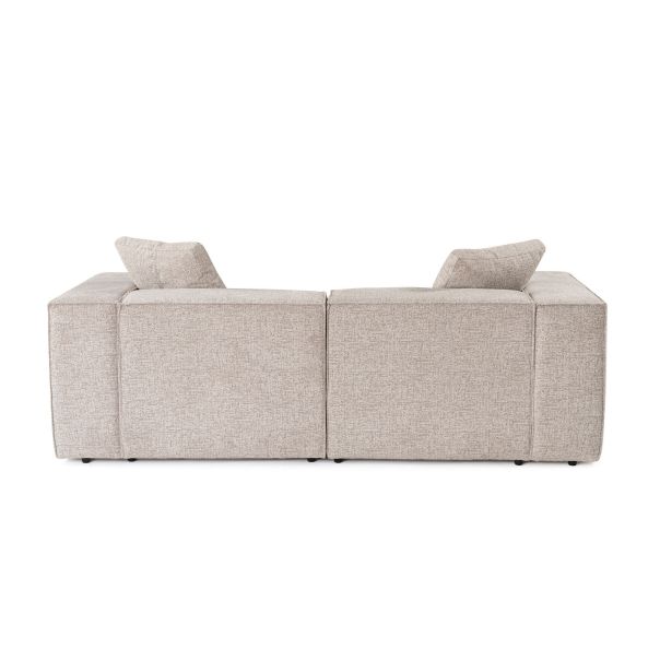 ATELIER DEL SOFA Dvosed Lora, krem - 560ARE1924