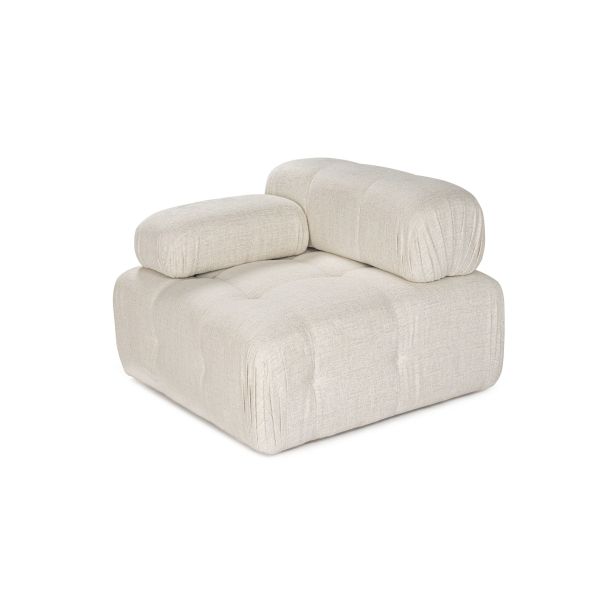 AATELIER DEL SOFA Ugaona sofa Doblo L1, krem - 560ARE1948