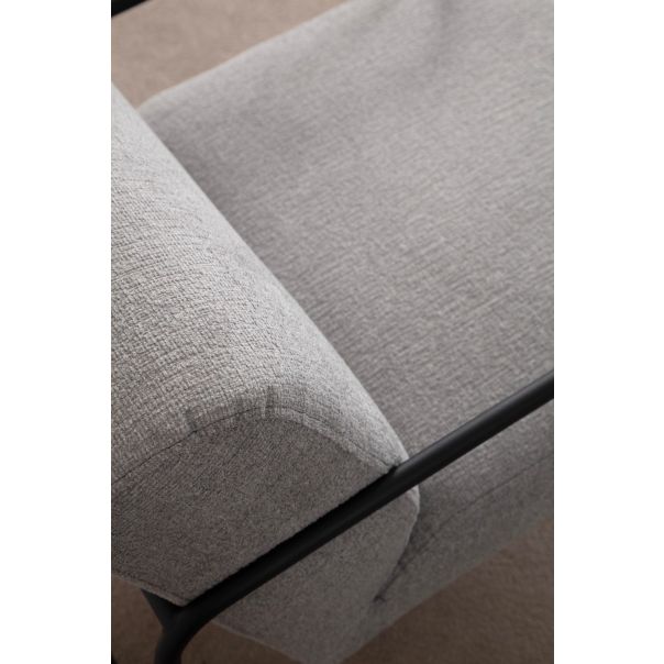 ATELIER DEL SOFA Fotelja Eti Bergere, siva - 560ARE2124