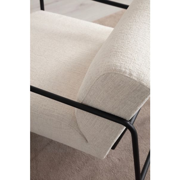 ATELIER DEL SOFA Fotelja Eti Bergere, bela - 560ARE2125