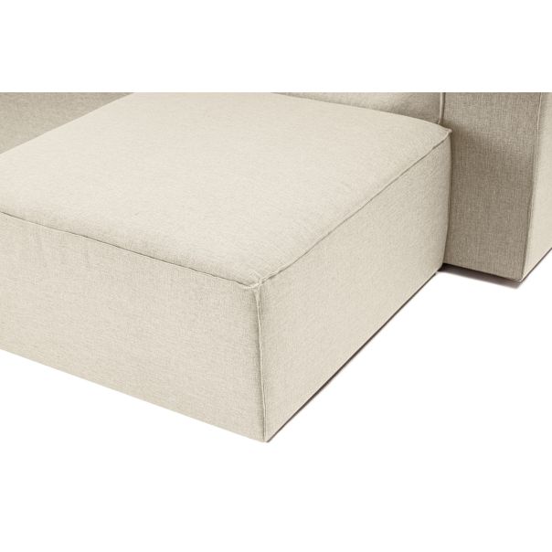 ATELIER DEL SOFA Ugaona garnitura Fora, bela - 560ARE2140