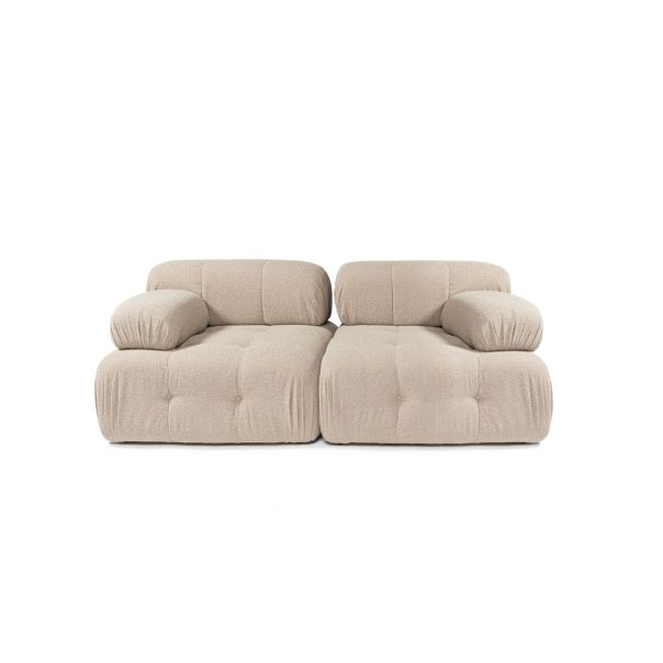 ATELIER DEL SOFA Dvosed Doblo 2, krem - 560ARE2156