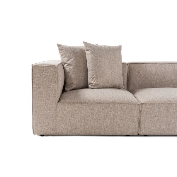 ATELIER DEL SOFA Ugaona garnitura Sora, svetlo bež - 560ARE2169