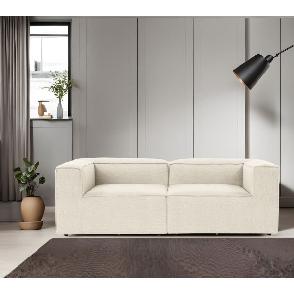 ATELIER DEL SOFA Dvosed Fora 2, svetlo krem - 560ARE2184