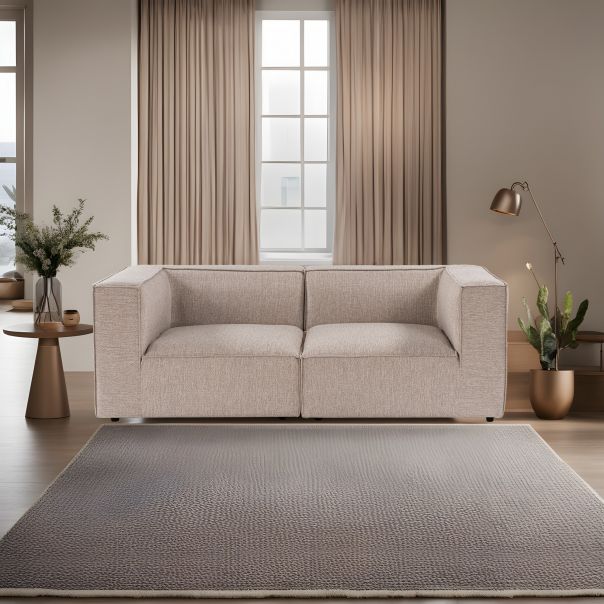 ATELIER DEL SOFA Dvosed Sora 2, bež - 560ARE2194
