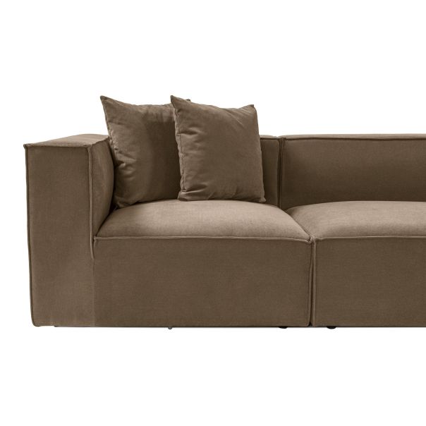 ATELIER DEL SOFA Ugaona garnitura Sora, braon - 560ARE2201