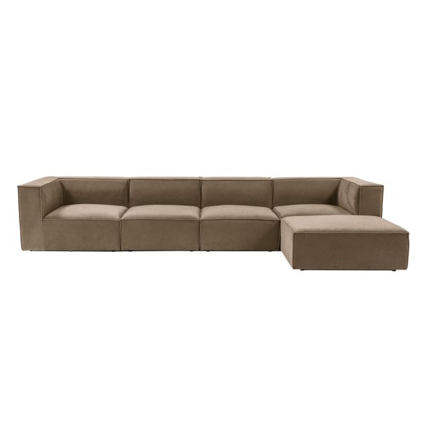 ATELIER DEL SOFA Ugaona garnitura Sora, braon - 560ARE2201