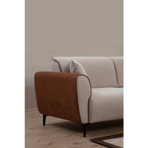 ATELIER DEL SOFA Trosed Aren, bež/braon - 560ARE2228