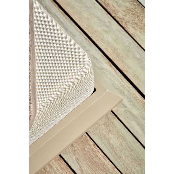 HANAH HOME Ležaljka za sunčanje Pera, bež - EP3132505