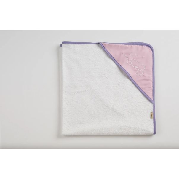 STEFAN Peškir sa kapuljačom Sanjalica - 562-ljubičasti