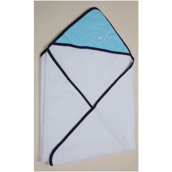 STEFAN Peškir sa kapuljačom Sanjalica - 562-plavi