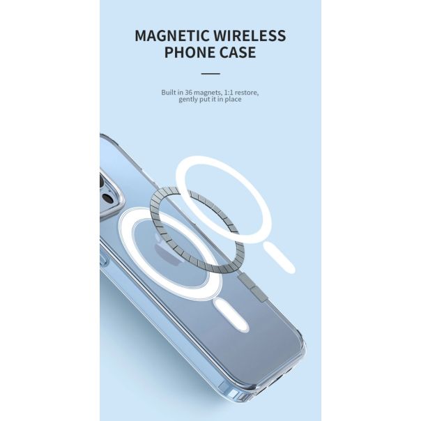 Maska MagSafe za iPhone 14 PRO MAX MCTT11, providna - 45260