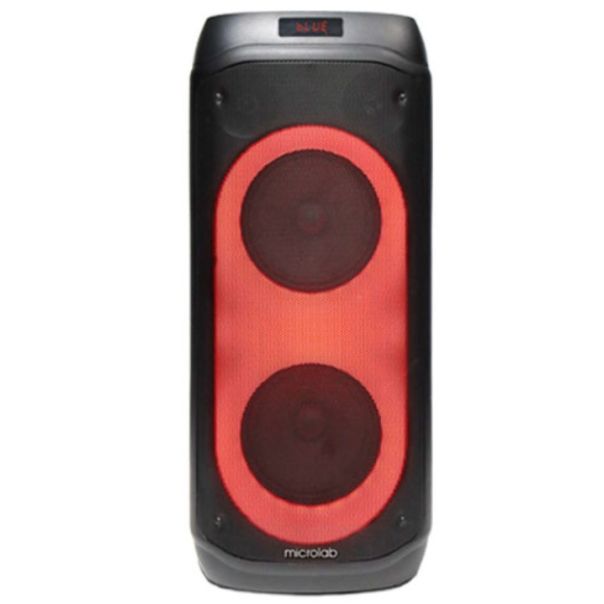MICROLAB PT802W karaoke zvucnik 200W, Bluetooth, LED, 11,1V/4400mAh, TWS, Aux, USB, microSD, + Mic*2 - 45398