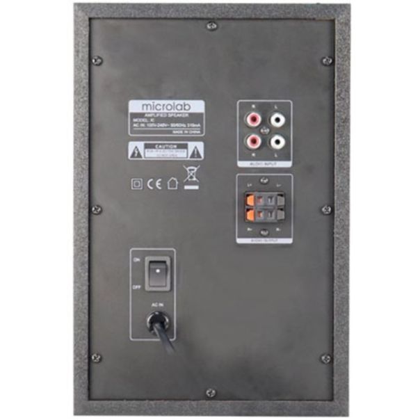 MICROLAB X3 BT Aktivni drveni zvucnici 2.1 sistem 98W RMS, 3,5mm, Bluetooth - 45401