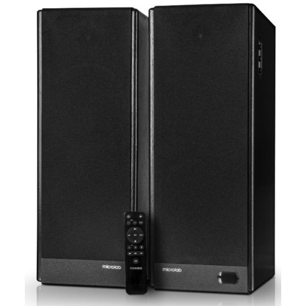 MICROLAB SOLO29 Aktivni drveni zvucnici 2.0 160W RMS(2x80W) 6.5+1,5, Bluetooth, Optical, Coaxial,RCA - 45400