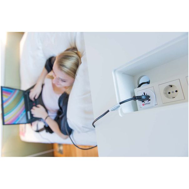 NEDIS Putni adapter SKR1500211E, bela - 45411