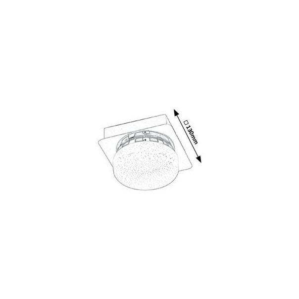 Rabalux Spot rasveta Hilary LED 5W hrom (5661) - 5661-1
