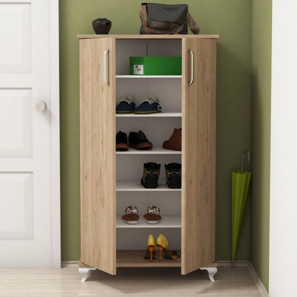 HANAH HOME Cipelarnik Ari, braon - 566BMS2107