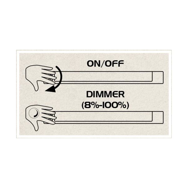 Rabalux T5&T8 svetiljke -strele Hanson LED 8W bela (5674) - 5674